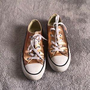 Rose Gold Converse